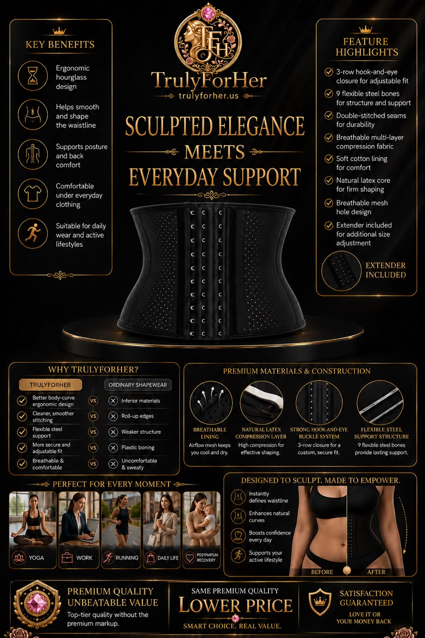 TrulyForHer vs other brands — premium waist trainer comparison